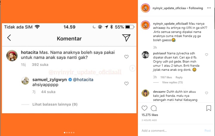 Samuel Zylgwin Akhirnya Buka Suara Soal Nama Anaknya Dijiplak