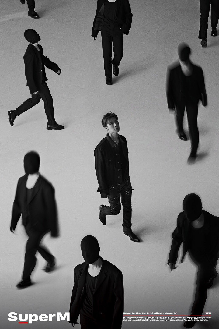 Ten Pamerkan Kemampuan Menari Keren Dan Misterius Dalam Teaser Debut SuperM