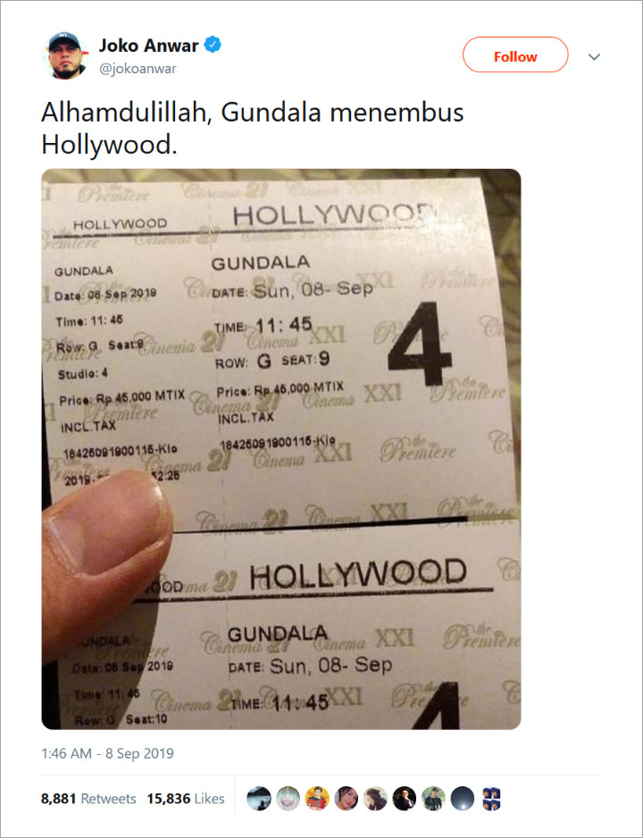 Joko Anwar Sindir Livi Zheng?