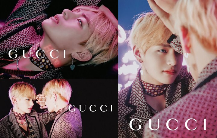 Foto Lawas Disorot Lagi, Wajah Super Tampan V BTS Disebut Tutupi Kemewahan Gucci