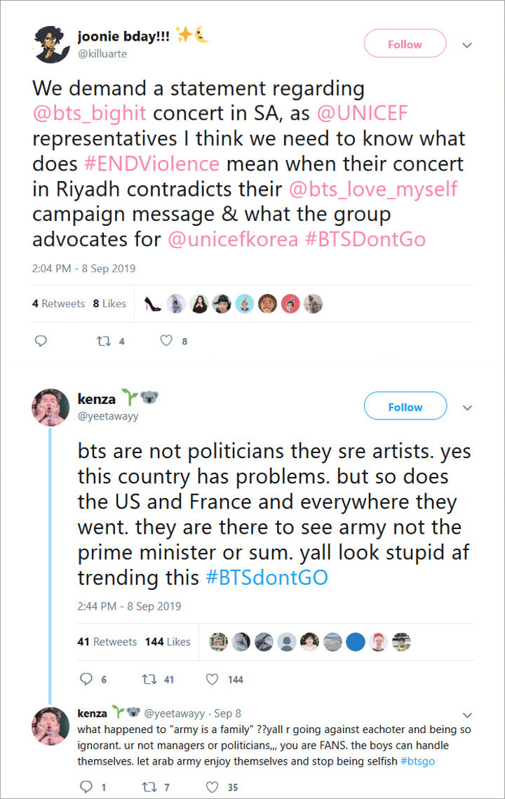Konser BTS di Arab Saudi Picu Perdebatan, Tagar #BTSDontGo Ramai Mencuat