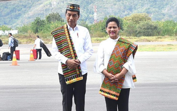 Momen Kocak Iriana Jokowi Ingin Jodohkan Pelajar di Bekasi Dengan Kaesang Pangarep