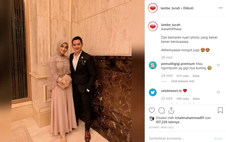 Citra Kirana dan Rezky Aditya