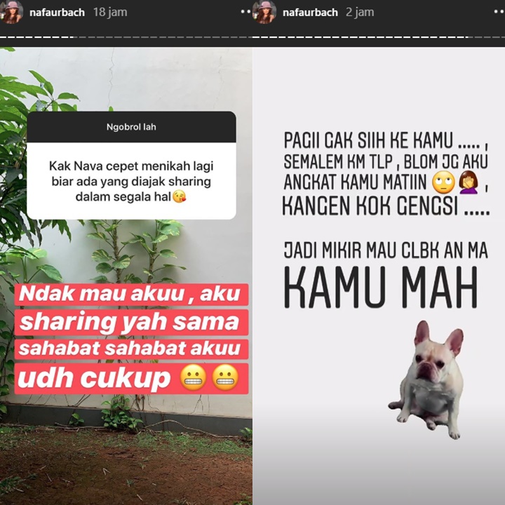 Nafa Urbach Soal Nikah Lagi
