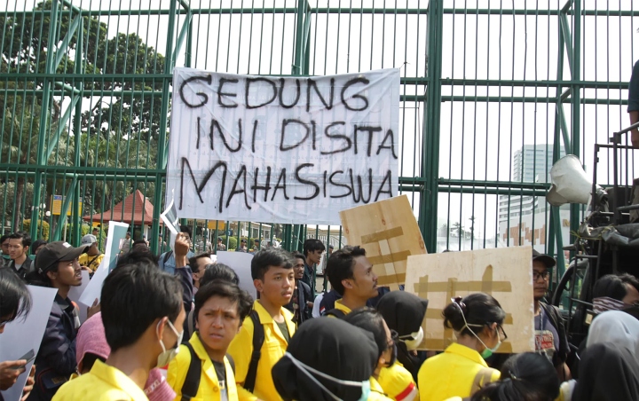 Banyak Kebijakan Tuai Kritik Keras, Demo Mahasiswa Meluas Jelang Pelantikan Jokowi