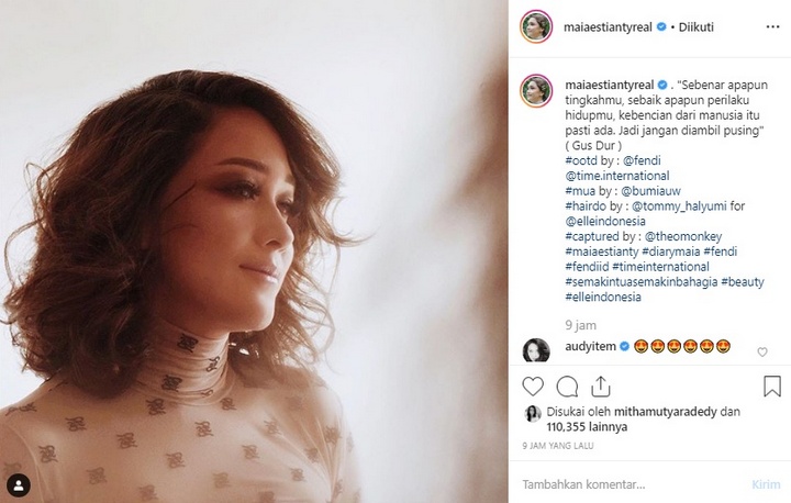 Maia Estianty Gerah Diserang Haters Gara-Gara Syahrini?