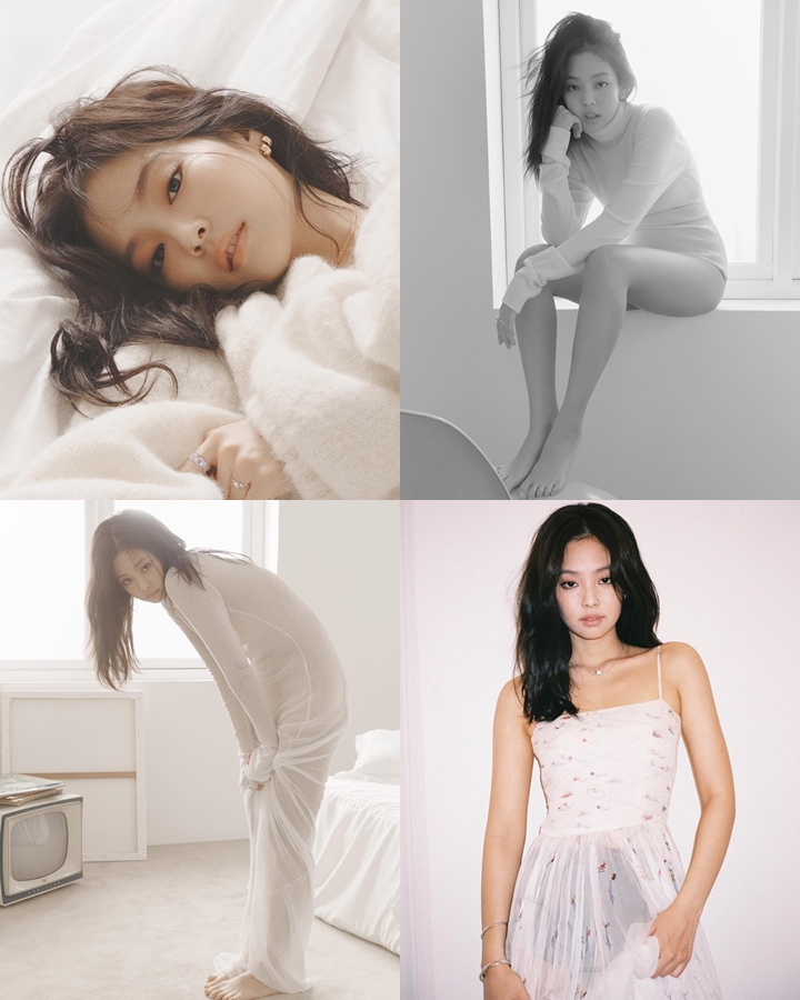 Jennie BLACKPINK Tunjukkan Sisi Lembut dengan Sederet Pose Seksi dan Menggoda