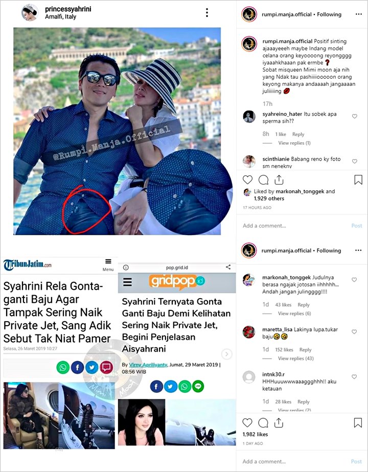 Syahrini-Reino