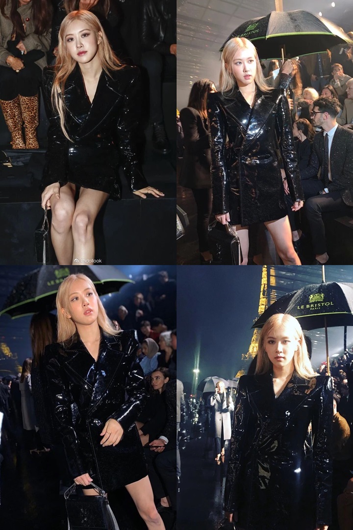 Visual Rose BLACKPINK Bergaya \'Tanpa Celana\' di Paris Fashion Week Tuai Pujian Selangit