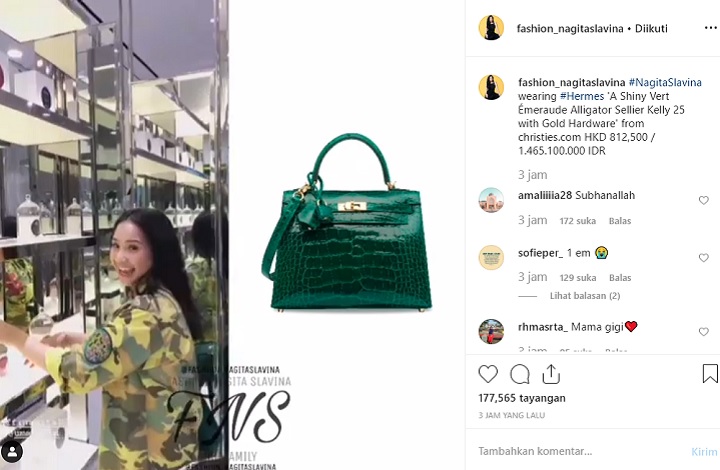 Harga Tas Nagita Slavina