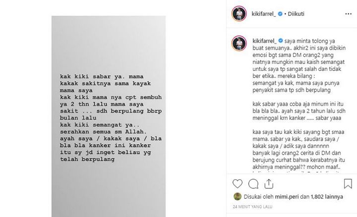 Kiki Farrel Ngamuk Gara-Gara \'Curhat\' Netizen