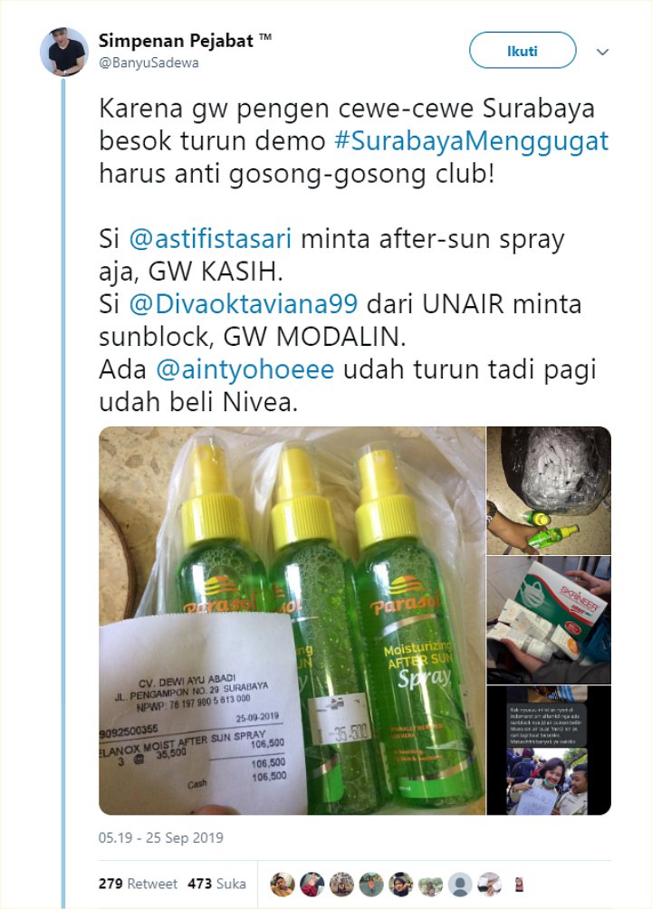 Skincare Jelang #SurabayaMenggugat