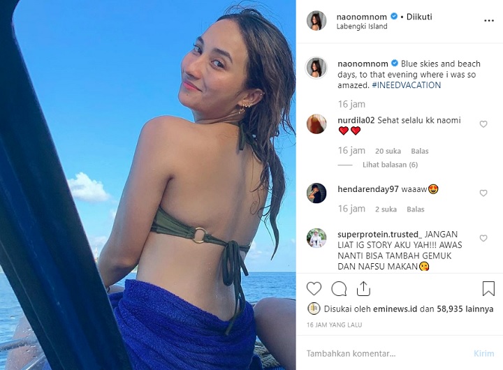 Foto Seksi Naomi Zaskia