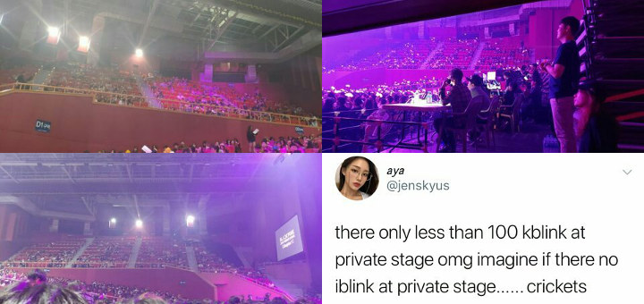Staf YG Bocorkan Kursi Fanmeeting BLACKPINK Kosong Melompong Bikin Netizen Prihatin