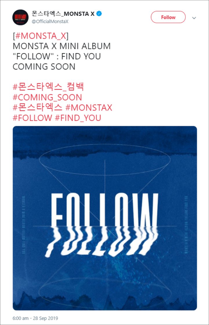 Monsta X Comeback
