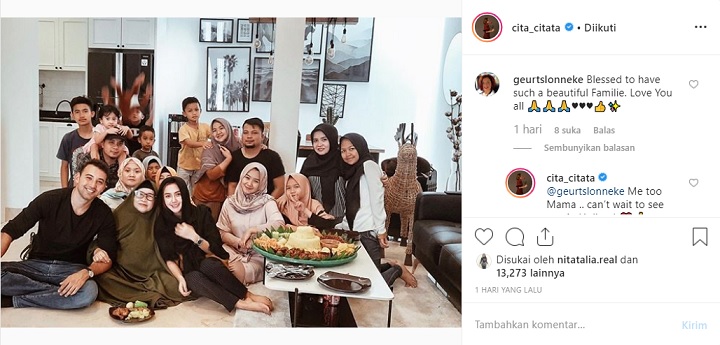 Komentar Calon Mertua dan Cita Citata