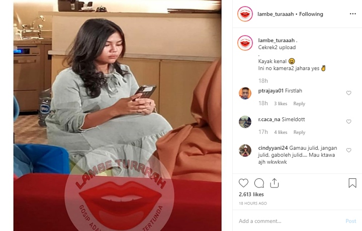 Penampilan Meldi Saat Difoto Warganet