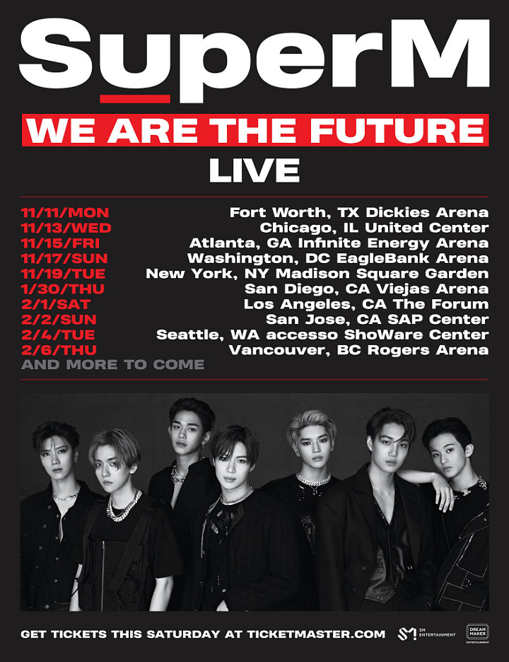 Belum Debut, SuperM Kejutkan Fans Dengan Umumkan Tur Konser Amerika Utara