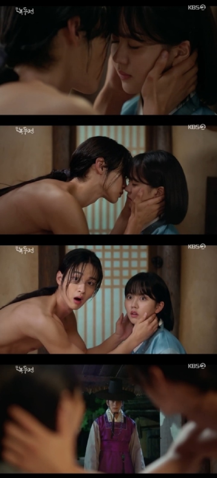 Jang Dong Yoon dan Kim So Hyun Ciuman Hot di \'The Tale of Nokdu\'