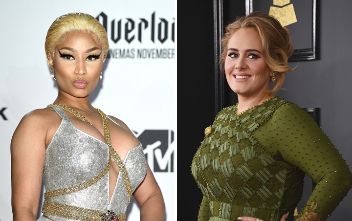 Nicki Minaj Bocorkan Proyek Kolaborasi Bareng Adele, Siap Rilis dalam Waktu Dekat