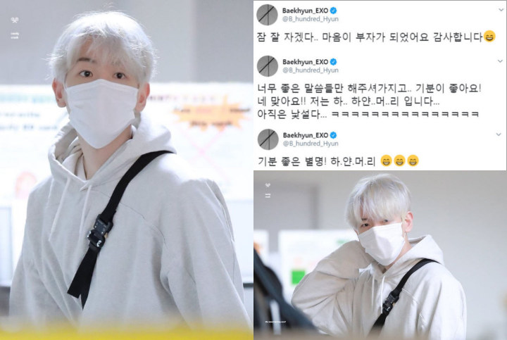 Baekhyun EXO Takjub