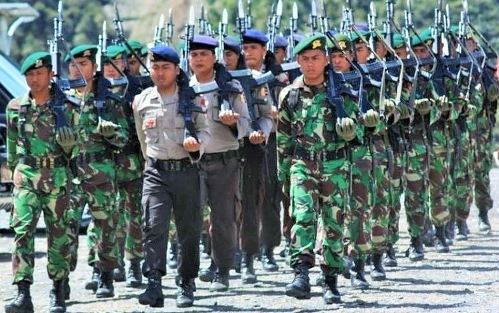 Penajam Paser Utara Mulai Kondusif Usai TNI-Polri Patroli