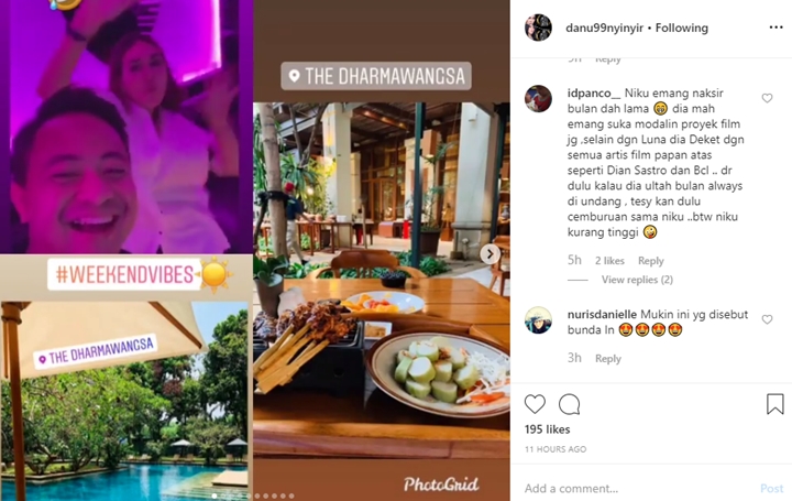 Luna Maya dan Nik Iruwan
