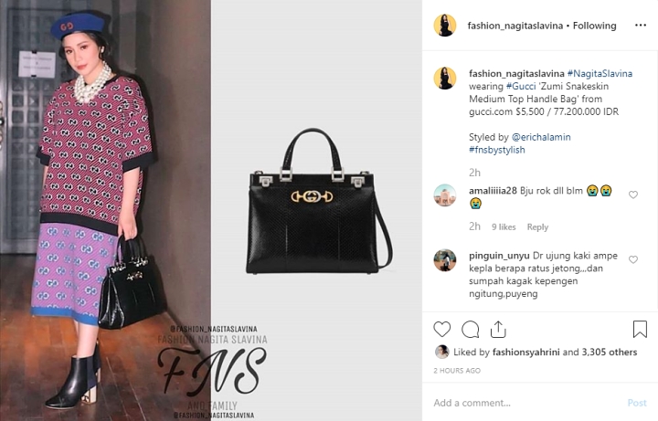 Harga Tas Nagita Slavina