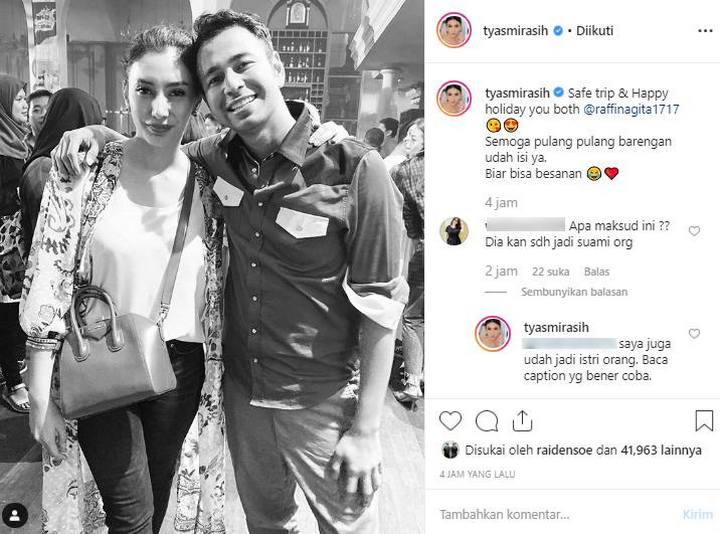 Tyas Mirasih Skak Mat Haters