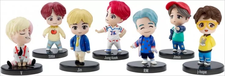 Miniatur Chibi BTS