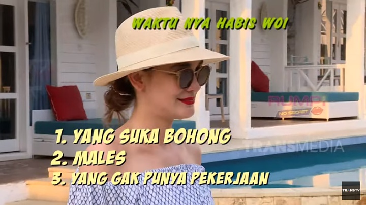 Luna Maya Soal Kriteria Cowok