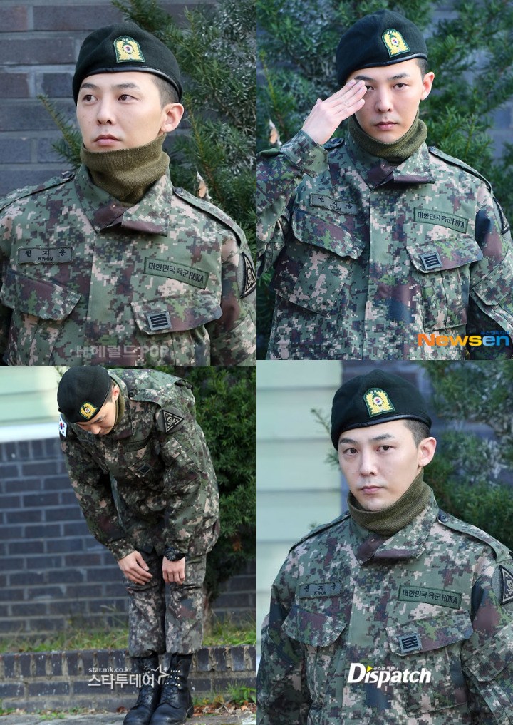 G-Dragon Big Bang Akhirnya Selesaikan Wamil, Sapa Fans Kenakan Seragam dan Jadi Trending Topic