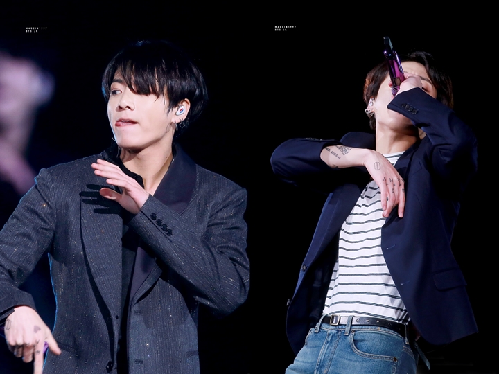 Tato Tersembunyi Jungkook BTS Sering Kelihatan Selama Konser, Diduga Tulisan Ini 1