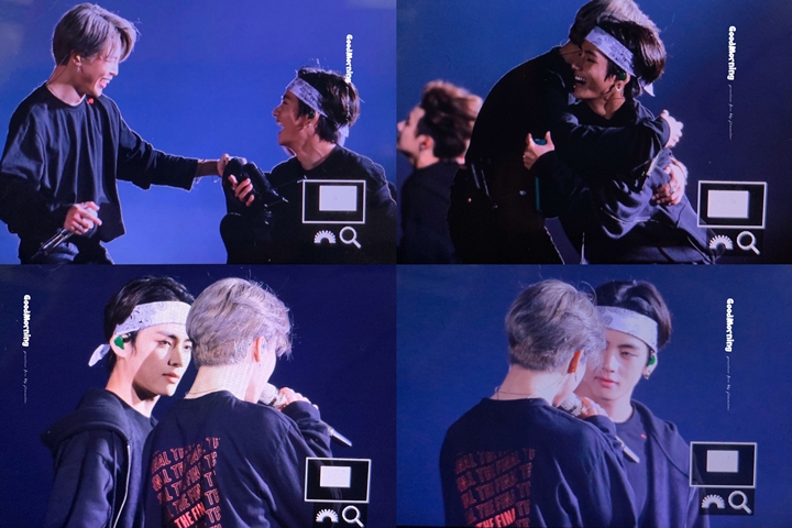 V dan Jimin Sibuk Mesra-Mesraan di Konser BTS 2