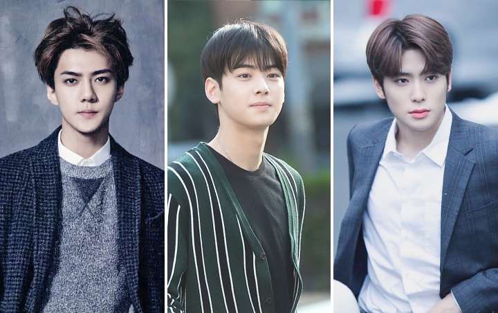Ganteng Parah, Visual Sehun EXO, Cha Eunwoo ASTRO dan Jaehyun NCT di Dua Acara Ini Jadi Pembicaraan