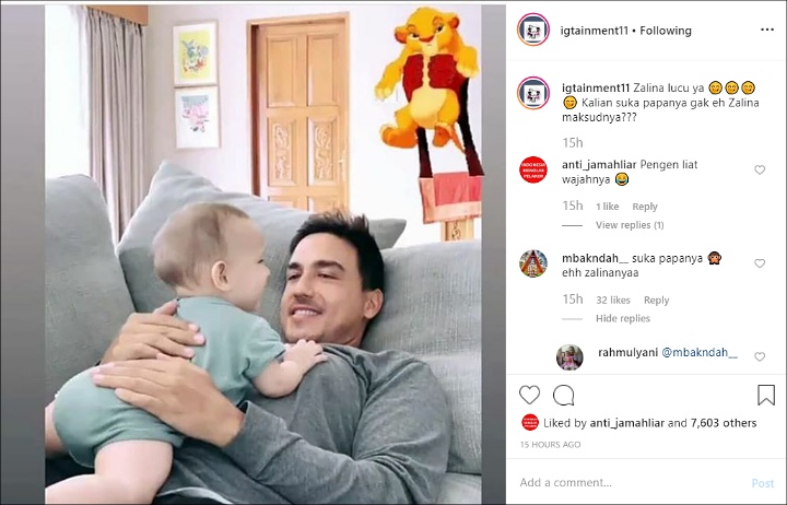 Posting Foto Anak Raisa, Wajah Ganteng Hamish Daud Malah Bikin Salfok