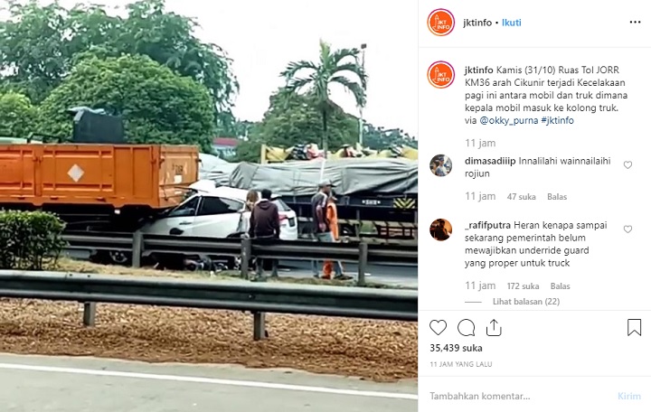Dylan Carr Kecelakaan Mobil