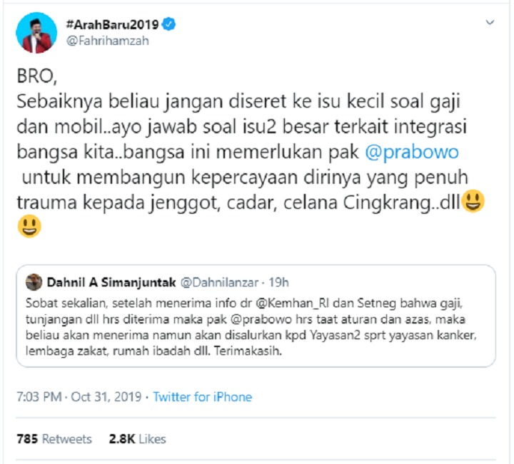 Fahri Hamzah