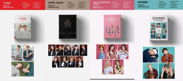 Netizen Komentari Konsep Season Greeting 9 Grup SM Entertainment, Siapa Paling Bagus?