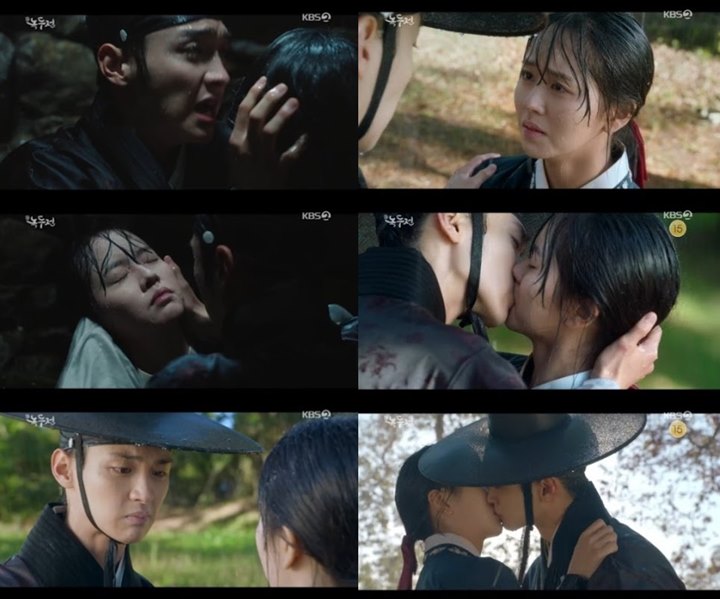 Ciuman Super Hot Kim So Hyun dan Jang Dong Yoon di Bawah Hujan \'The Tale of Nokdu\'