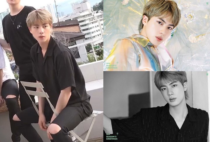 Rambut Mullet Jin BTS di Season Greetings 2020 Bikin Syok Berat, Tetap Tampan?