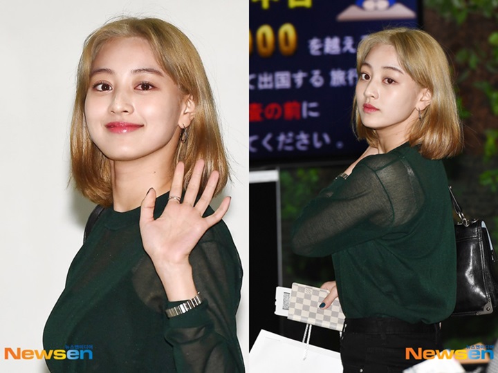 Mata Jihyo Twice Bengkak dan Merah di Bandara Bikin Fans Khawatir