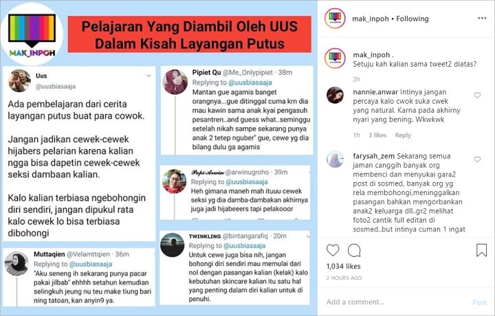 Dari Cerita Viral ‘Layangan Putus’, Uus Tulis Pesan Ini Untuk Para Pria