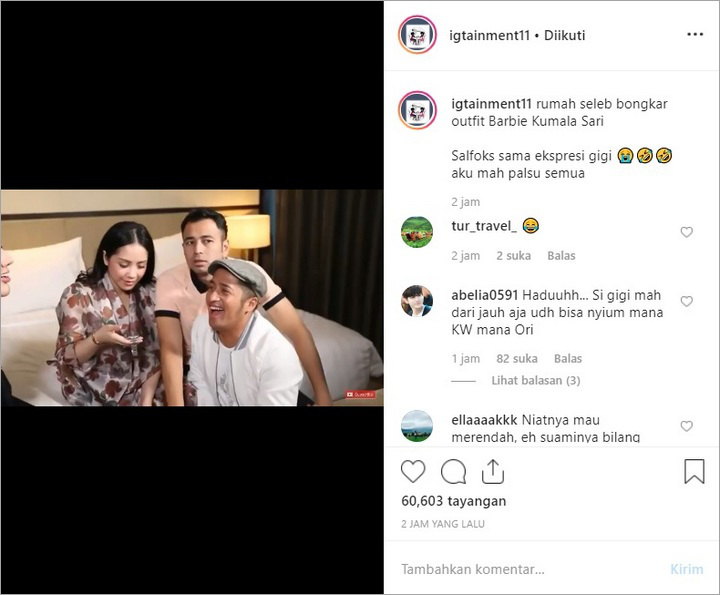 Barbie Kumalasari dan Nagita Slavina