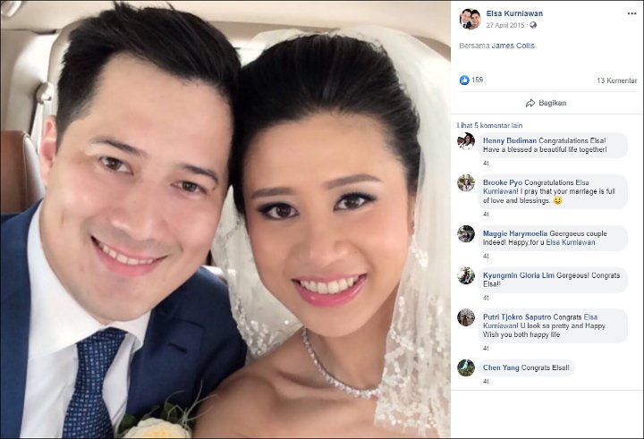 Elsa Kurniawan Sudah Menikah