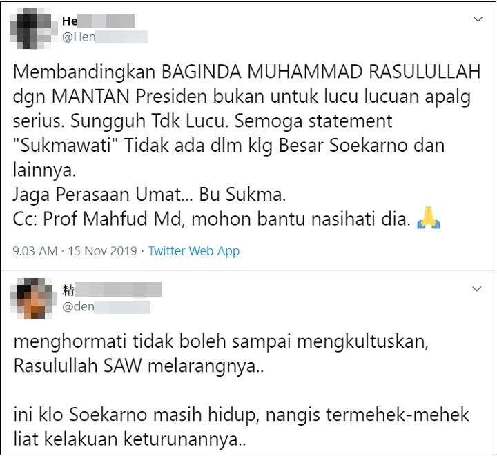 Bandingkan Soekarno Dengan Nabi Muhammad, \'Sukmawati\' Jadi Trending Topic-2