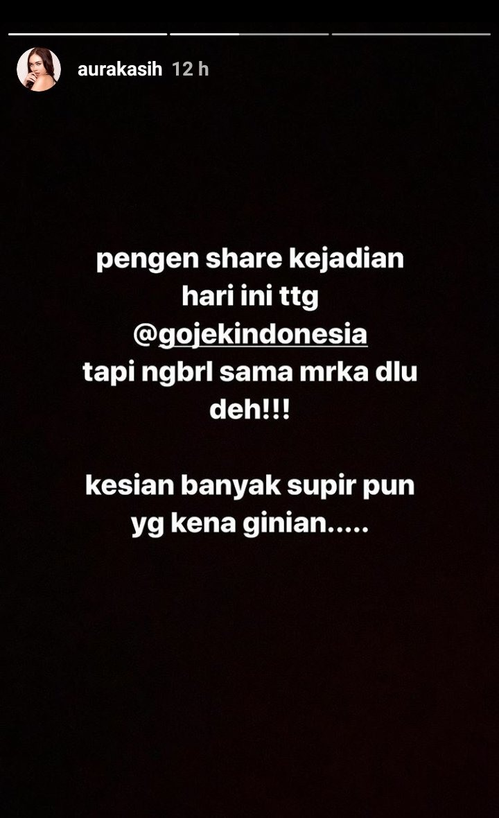 Aura Kasih Bakal Hubungi Gojek Usai Kehilangan Saldo Rp 11 Juta di Akun Gopay