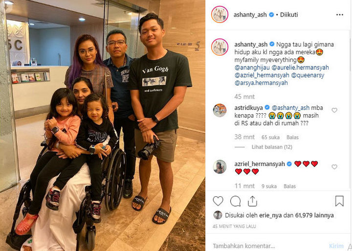 Curhat Ashanty Soal Keluarga Usai Derita Autoimun