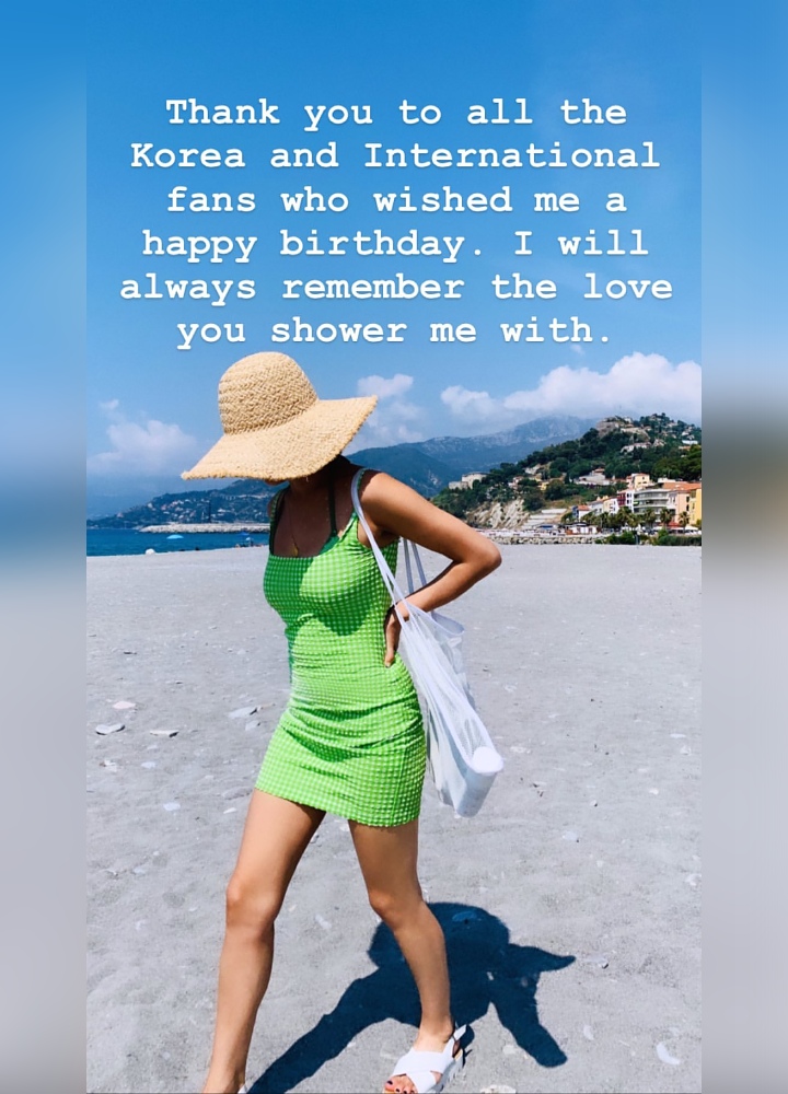 Song Hye Kyo Ulang Tahun 1