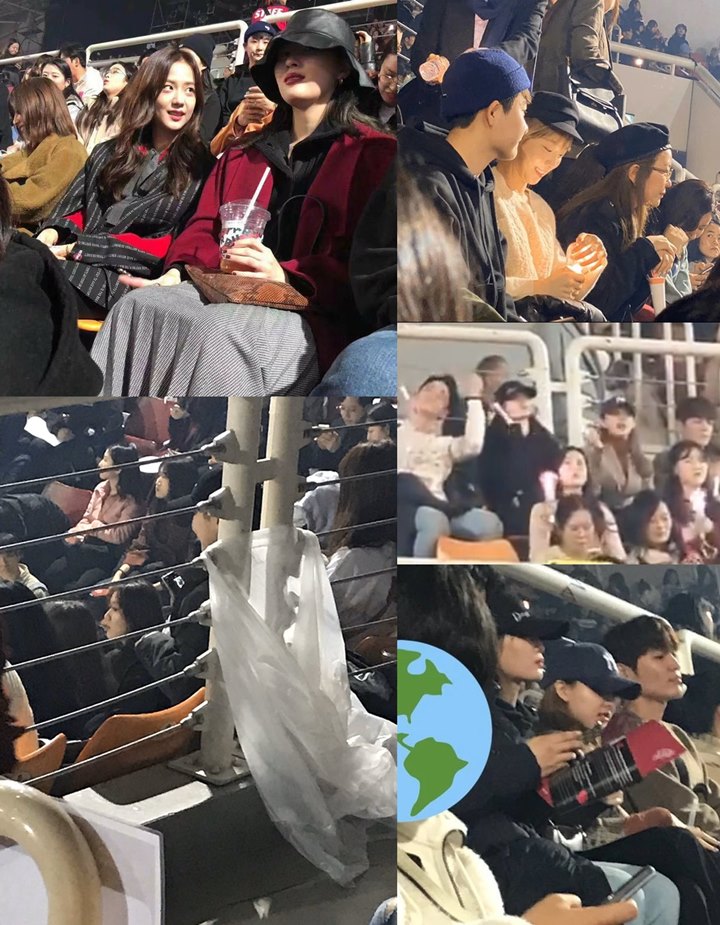 Jisoo BLACKPINK, Nayeon dan Momo Twice Seru-Seruan Nonton Konser Red Velvet